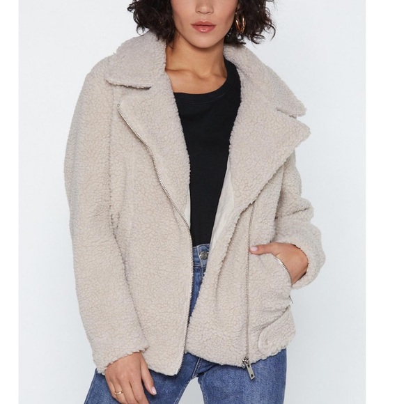 Nasty Gal Jackets & Blazers - The Teddy oh baby jacket